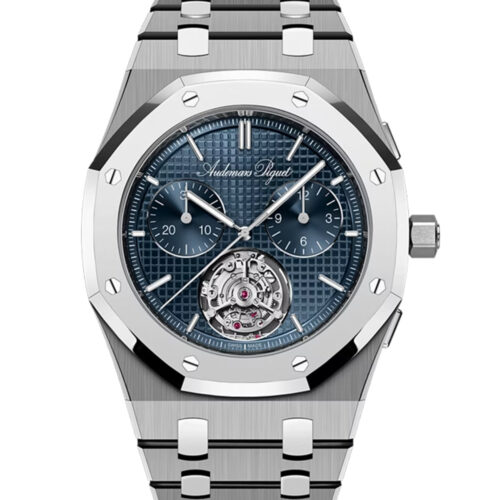 Audemars Piguet Royal Oak Jumbo Extra-thin Flying Tourbillon Chronograph RD#5 Titanium Watch