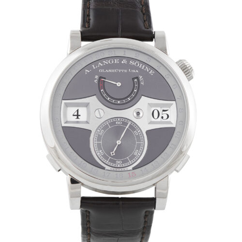 A. Lange & Sohne Zeitwerk Date White Gold Watch