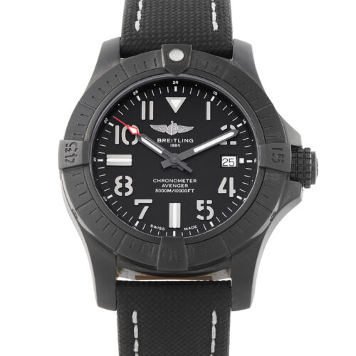 Breitling Avenger Seawolf Night Mission Titanium Watch