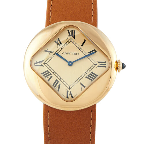 Cartier Pebble-shaped Yellow Gold Limited Edition Watch