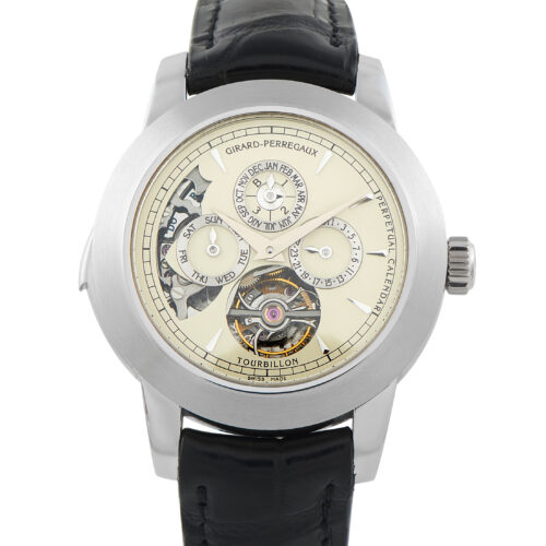 Girard Perregaux Opera II Perpetual Calendar Tourbillon Platinum Watch