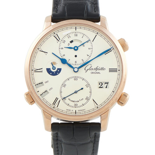 Glashutte Original Senator Cosmopolite 18K Rose Gold Watch
