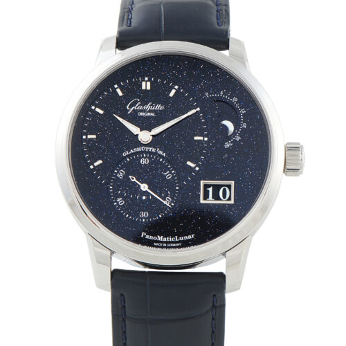 Glashutte Original Panomaticlunar Platinum Limited Edition Watch W