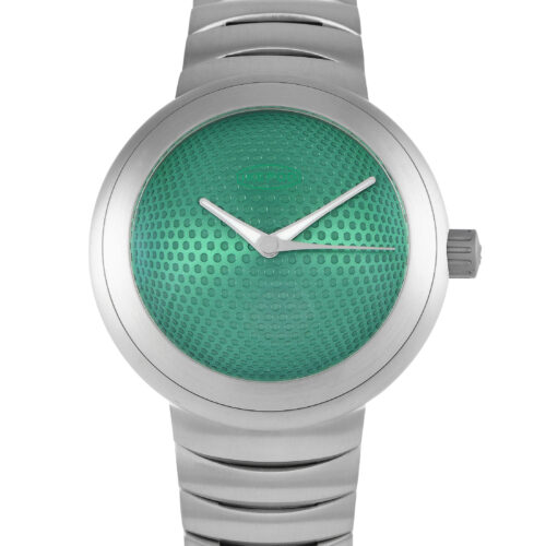 Ikepod Horopod Neom Green Dial Titanium Watch
