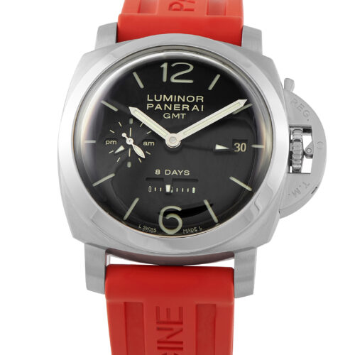 Officine Panerai Luminor 1950 8 Days GMT Steel Watch