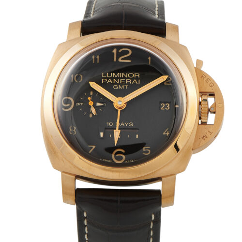 Officine Panerai Luminor GMT 10 Days 18K Rose Gold Watch