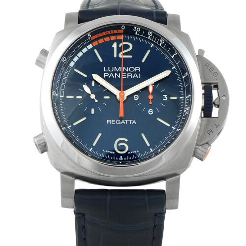 Officine Panerai Luminor Regatta Blue Mare Titanium Watch