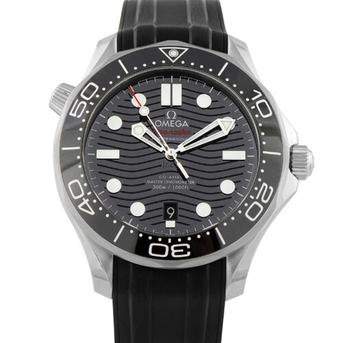 Omega Seamaster Diver 300M Black Ceramic Dial Steel Watch
