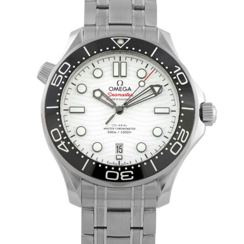 Omega Seamaster Diver 300M White Dial Steel Watch