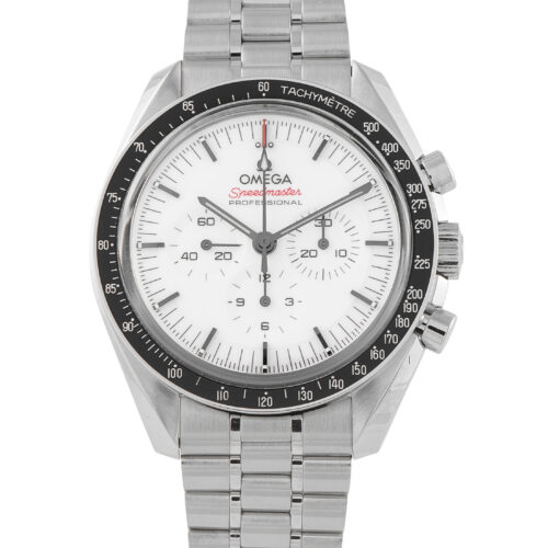 Omega Speedmaster Moonwatch Professional White Dial Steel Watch