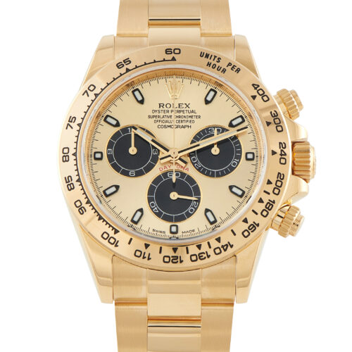 Rolex Daytona Champagne Gold Dial Yellow Gold Watch