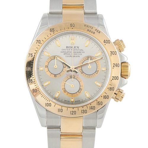 Rolex Daytona Silver Dial Two-tone Watch