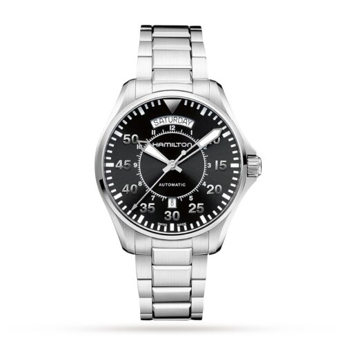 Khaki Aviation Pilot Day Date Auto