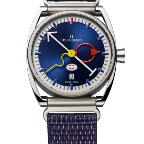Louis Erard X Alain Silberstein Smile-day Blue