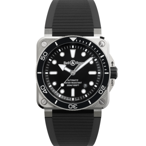 BR-03 Diver Black Steel