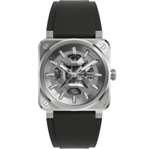 BR-03 Skeleton Grey Steel