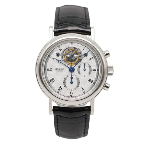 Breguet Classique Complications Tourbillon Chronograph White Gold 3577