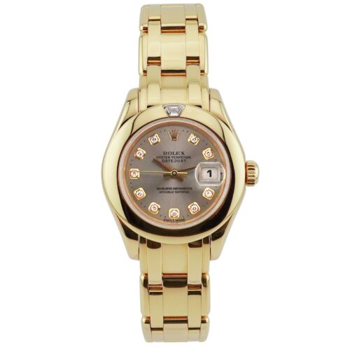 Rolex Lady-Datejust Pearlmaster 29mm Yellow Gold - 80328