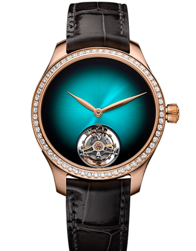 Endeavour Tourbillon Blue Lagoon Diamond Bezel