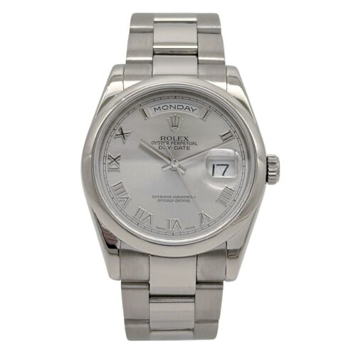 Rolex Day-Date 36 White Gold 118209 - 2000