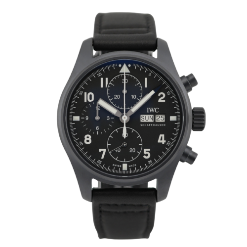 IWC Pilot's Watch Chronograph Ceramic IW387905 "tribute To 3705" - 2021