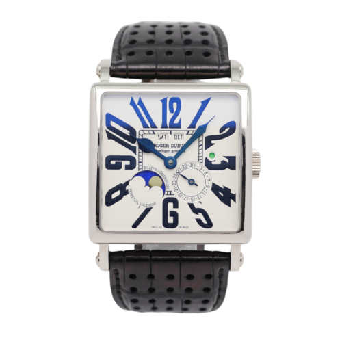 Roger Dubuis Square Perpetual Calendar White Gold G40