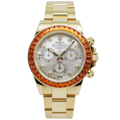Rolex Daytona Yellow Gold 116578SACO - 2019 - Factory Setting