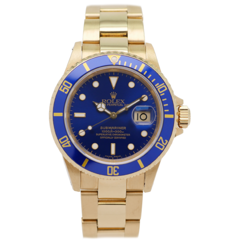 Rolex Submariner Date Yellow Gold 1992 - 16618